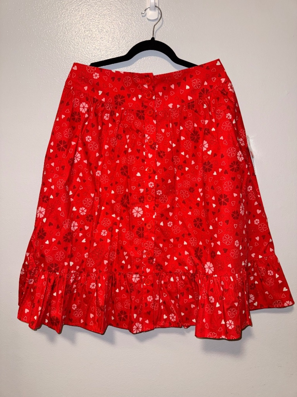 NWT ModCloth Heart Skirt